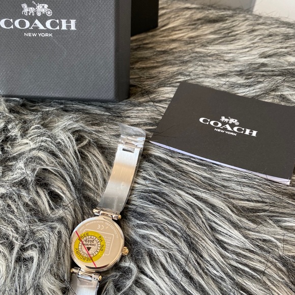 NWT authentic COACH two tone Park watch - Picture 4 of 6
